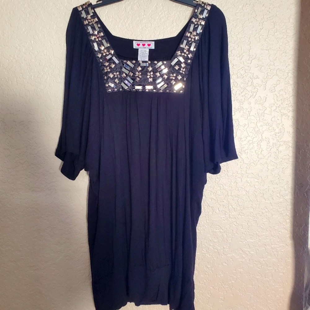 Three Pink Hearts Beautiful Top L